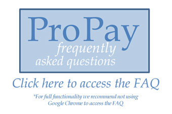 PRO-PAY progress payments - Click Here to Access the FAQs