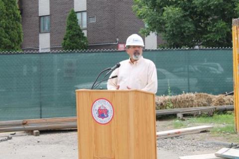 Hill Elementary School "Topping Out"