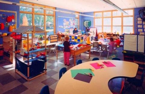 Williamstown Elementary School Classroom
