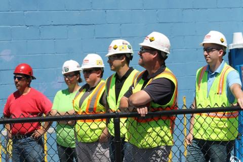 Wilmington High School "Topping Out" Ceremony