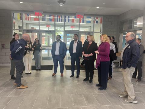 Dr. William R. Peck Middle School Lobby